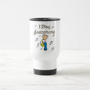 Taza De Viaje Camisetas y regalos de 'Toco el saxofón'