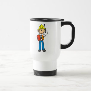 Taza De Viaje Camisetas y regalos del capataz de la construcció