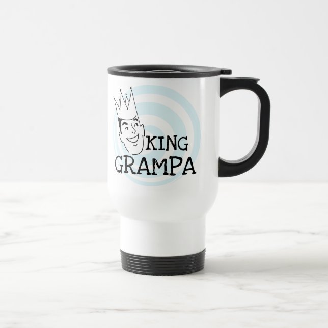 Taza De Viaje Camisetas y regalos King Grampa (Derecha)
