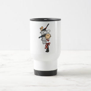 Taza De Viaje Camisetas y regalos para Chef con Ollas y Sartenes