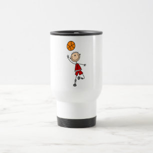 Taza De Viaje Camisetas y regalos para niños jugadores de balonc