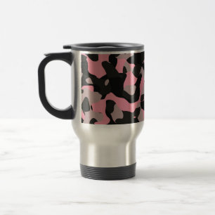 Taza De Viaje Camo rosa