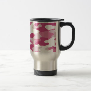 Taza De Viaje Camo rosado