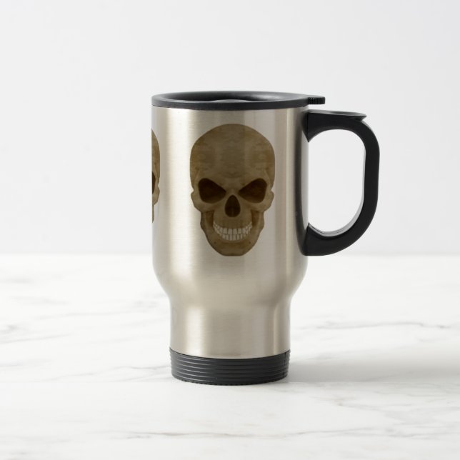 Taza De Viaje Camouflage Skull Travel Mug (Derecha)