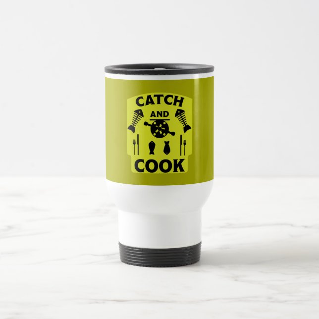 Taza De Viaje Campamento Y Pesca (Centro)