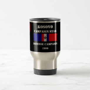 Taza De Viaje Campaña de defensa de Kosovo