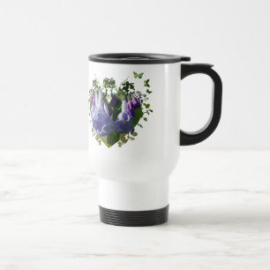 Taza De Viaje Campanillas de Virginia Flores Silvestres