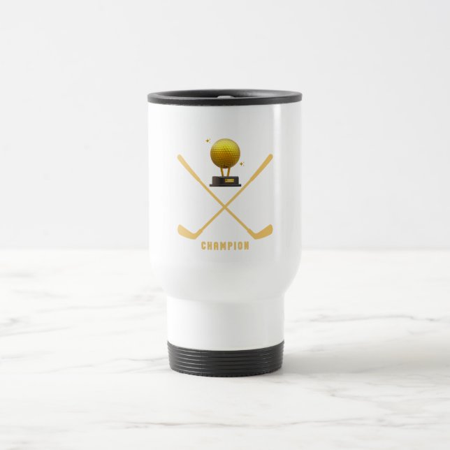 Taza De Viaje campeón de golf (Centro)