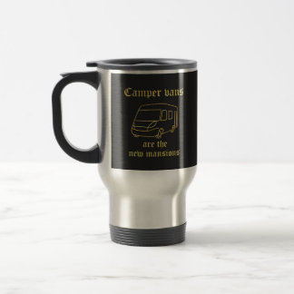 Taza De Viaje Camper Vans New Mansion Gold