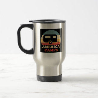 Taza De Viaje Camping clásico de America Camps