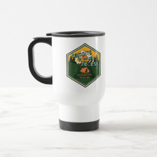 Taza De Viaje Camping es Adult Recess, vamos a jugar