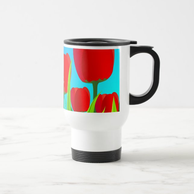 Taza De Viaje Campo de amapolas (Derecha)