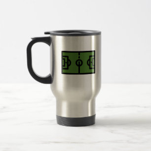 Taza De Viaje campo de fútbol
