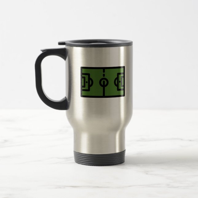 Taza De Viaje campo de fútbol (Izquierda)