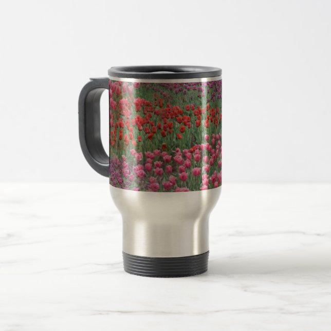 Taza De Viaje Campo De Tulipanes (Anverso izquierdo)