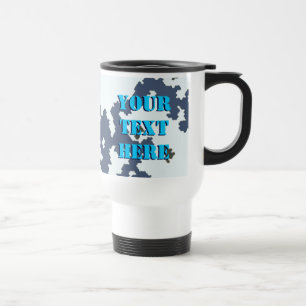 Taza De Viaje Camuflaje de invierno