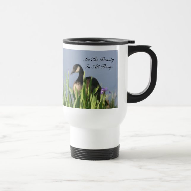 Taza De Viaje Canadá Goose Beauty Inspirador Travel Mug (Derecha)