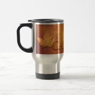 Taza De Viaje Canadá Travel Mugs Canada Maple Leaf Souvenir Cup