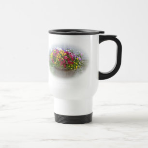 Taza De Viaje Canasta de flores