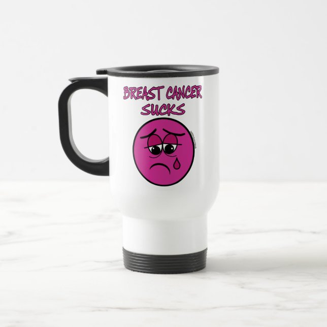 Taza De Viaje Cáncer de mama (Izquierda)
