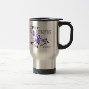 Taza De Viaje Cáncer del esófago LLEVO el BÍGARO PARA MI NANA 45