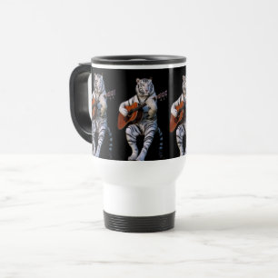 Taza De Viaje Canción Silenciosa del Tigre
