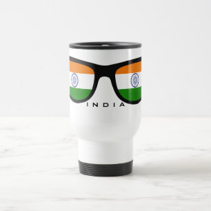 Taza De Viaje Canciones personalizados de India Shades