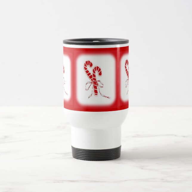 Taza De Viaje Candy Cane Travel Mug (Centro)