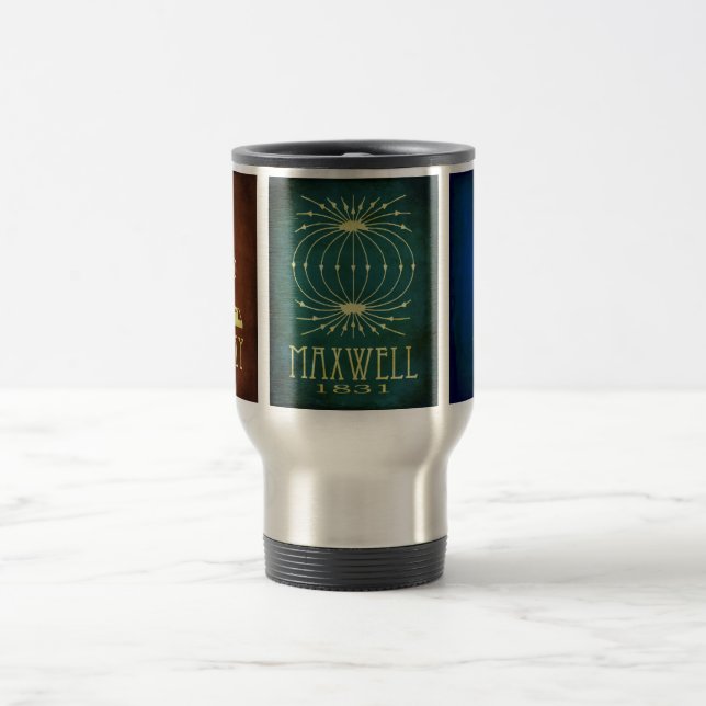 Taza De Viaje Caneca Faraday-Maxwell-Tesla (Centro)
