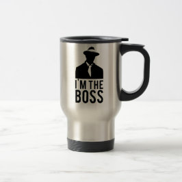 Taza De Viaje Caneca Metal I'm the Boss