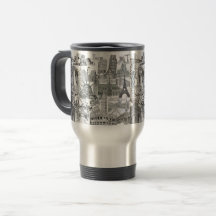 Caneca Mural Arch Search - 444ml Aço inoxidável