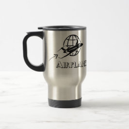 Taza De Viaje Caneca térmica- Piloto de avião