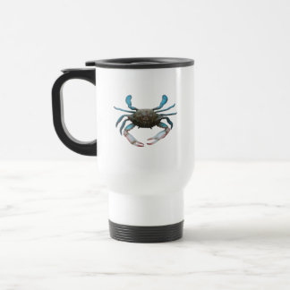 Taza de viaje cangrejo azul