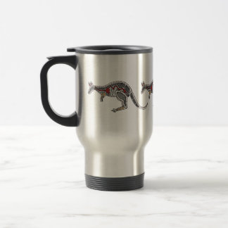 Taza De Viaje Canguro de la radiografía