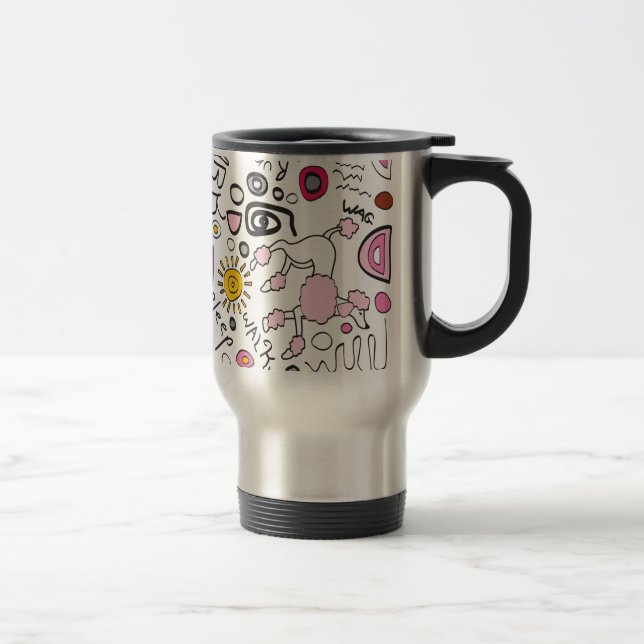 TAZA DE VIAJE CANICHE (Derecha)