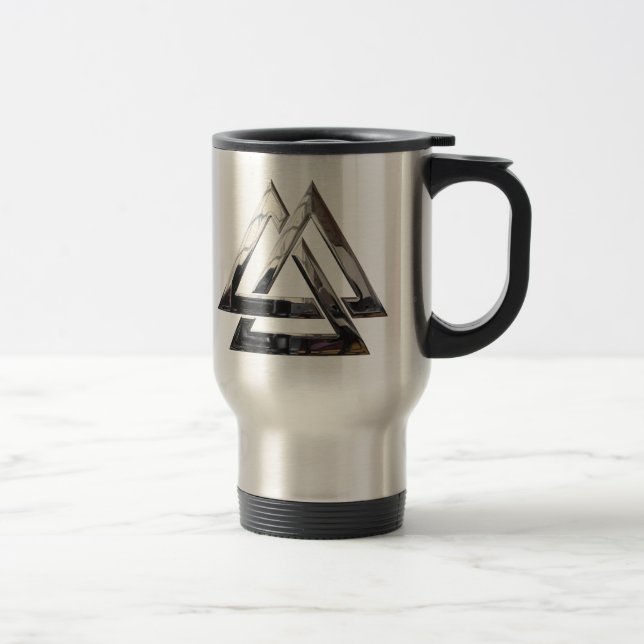 Taza De Viaje Cañón de aceite - plata (Derecha)