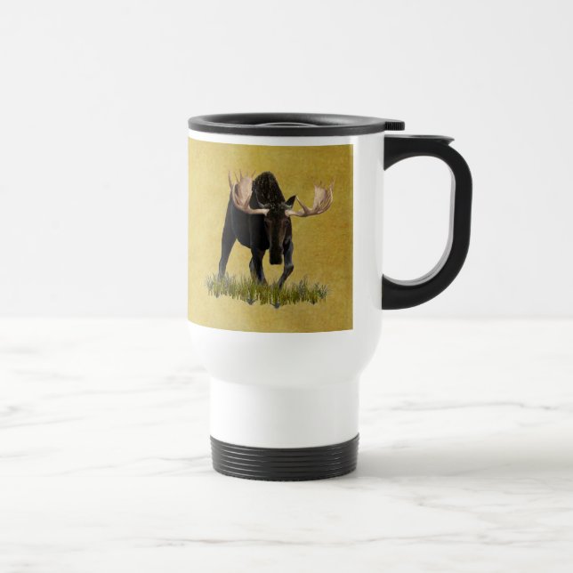 Taza De Viaje Caos de toro de carga (Derecha)