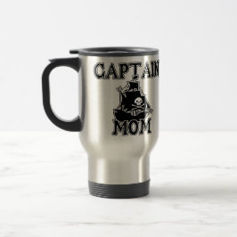 Taza De Viaje Capitán Mamá