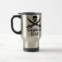 Taza De Viaje Capitán Papá - Clásico