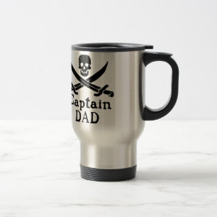 Taza De Viaje Capitán Papá - Clásico