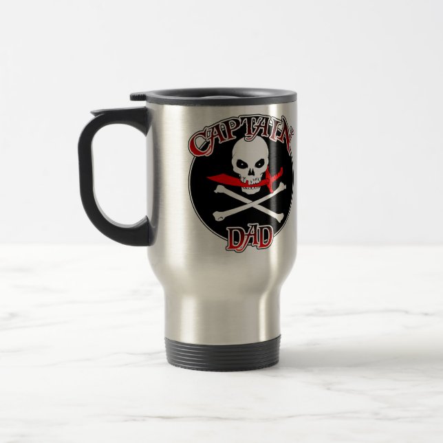 Taza De Viaje Capitán Papá (Cutlass) (Izquierda)