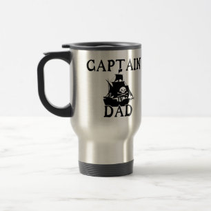 Taza De Viaje Capitán Papá - Ghostly Galleon