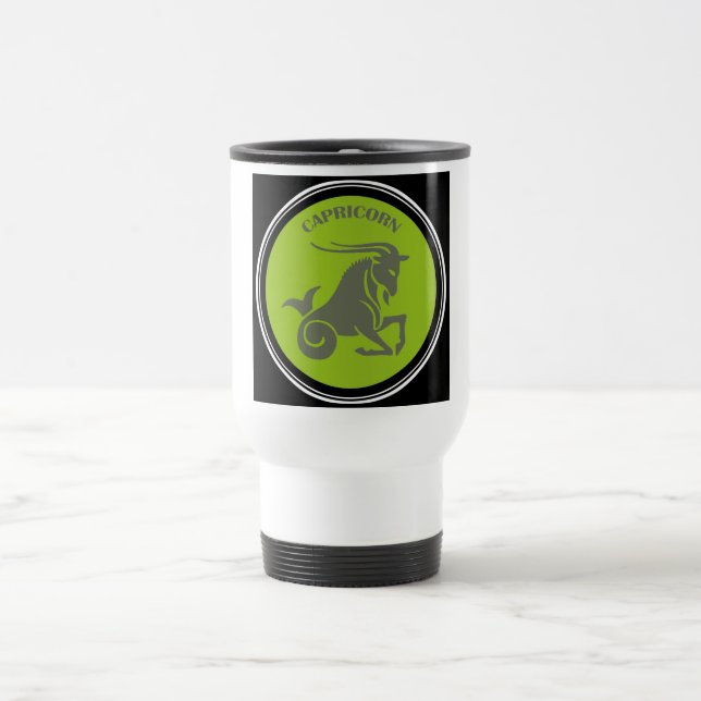 Taza De Viaje Capricorn Travel Mug (Centro)