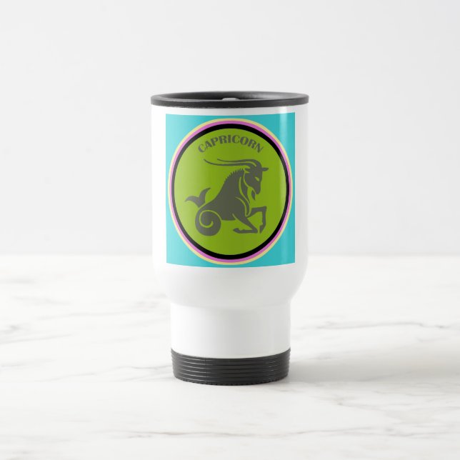 Taza De Viaje Capricorn Travel Mug (Centro)