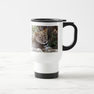 Taza De Viaje cara de león