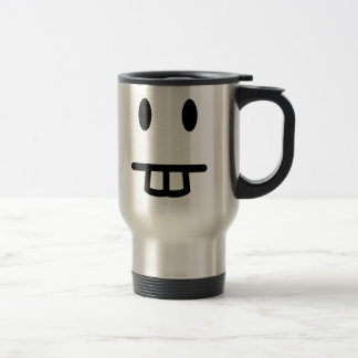 Taza De Viaje Cara del diente de conejo
