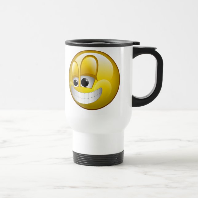 TAZA DE VIAJE CARA GRANDE DE LA MUECA (Derecha)