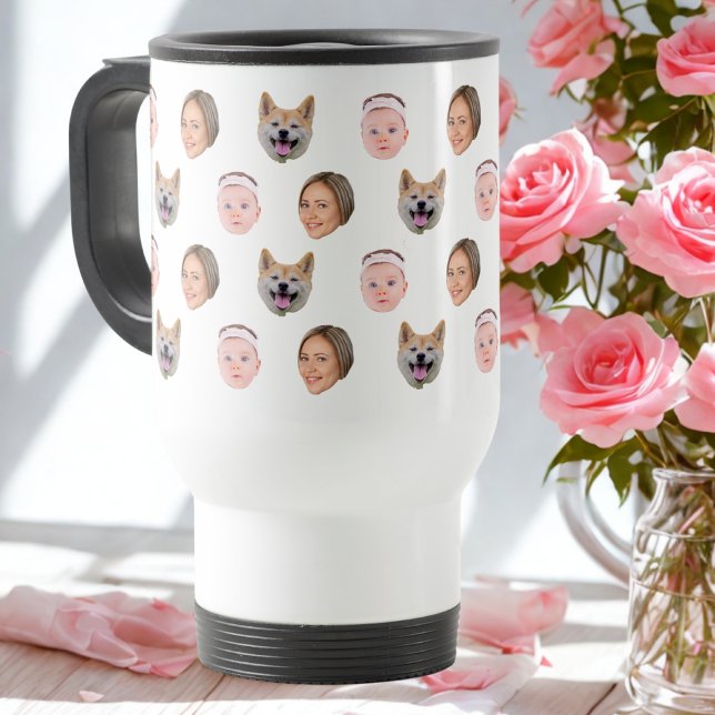 Taza De Viaje Cara personalizado, foto Personalizado, regalo fam (Subido por el creador)