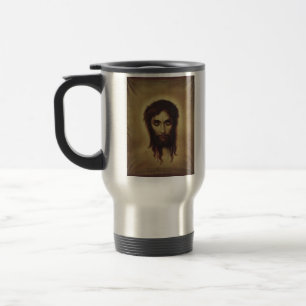 Taza De Viaje Cara sagrada de Jesucristo