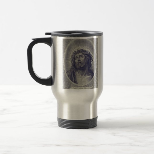 Taza De Viaje Cara sagrada de Jesús (Izquierda)